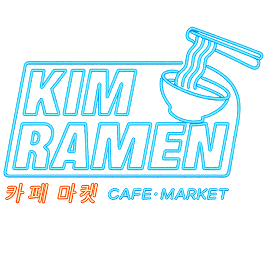 KIMRAMEN logo neon